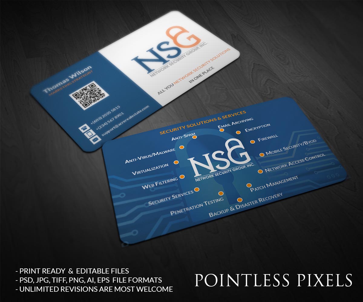 Diseño de Tarjeta de Presentación por Pointless Pixels India para este proyecto | Diseño #5300532