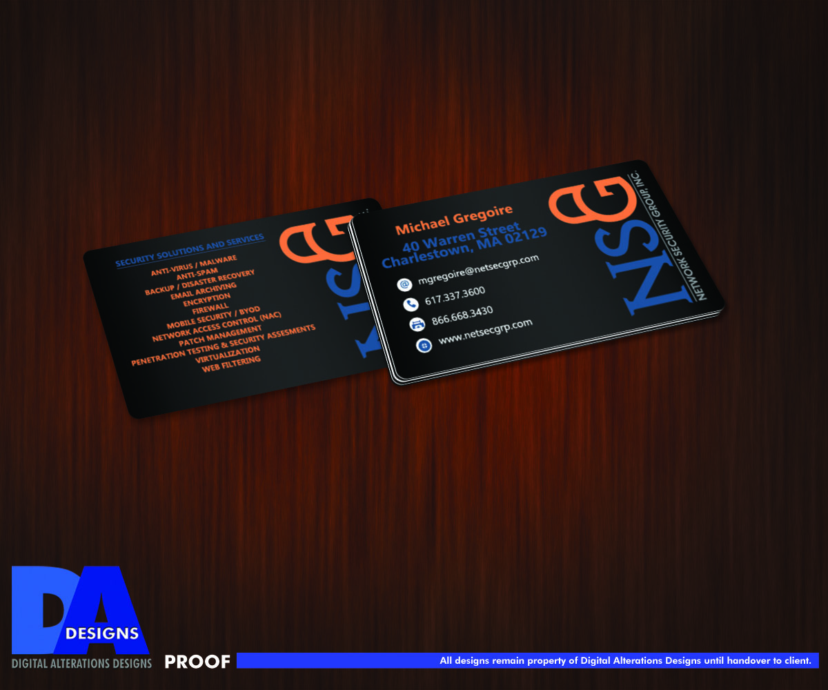 Business Card Design by da-designs for this project | Design #5306735