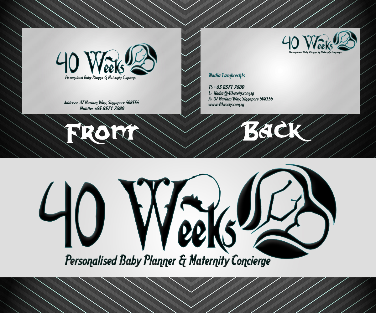 Design de Carte de Visite par Air Prince pour 40 Weeks | Design #1479043