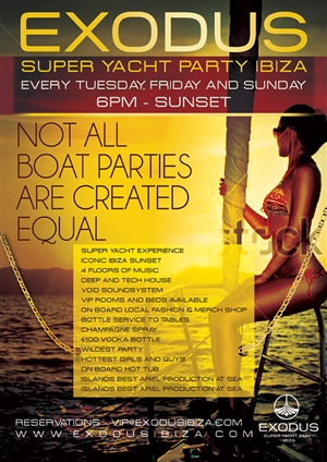 elegant playful cafe flyer design for a company by inga design yacht party flyer
