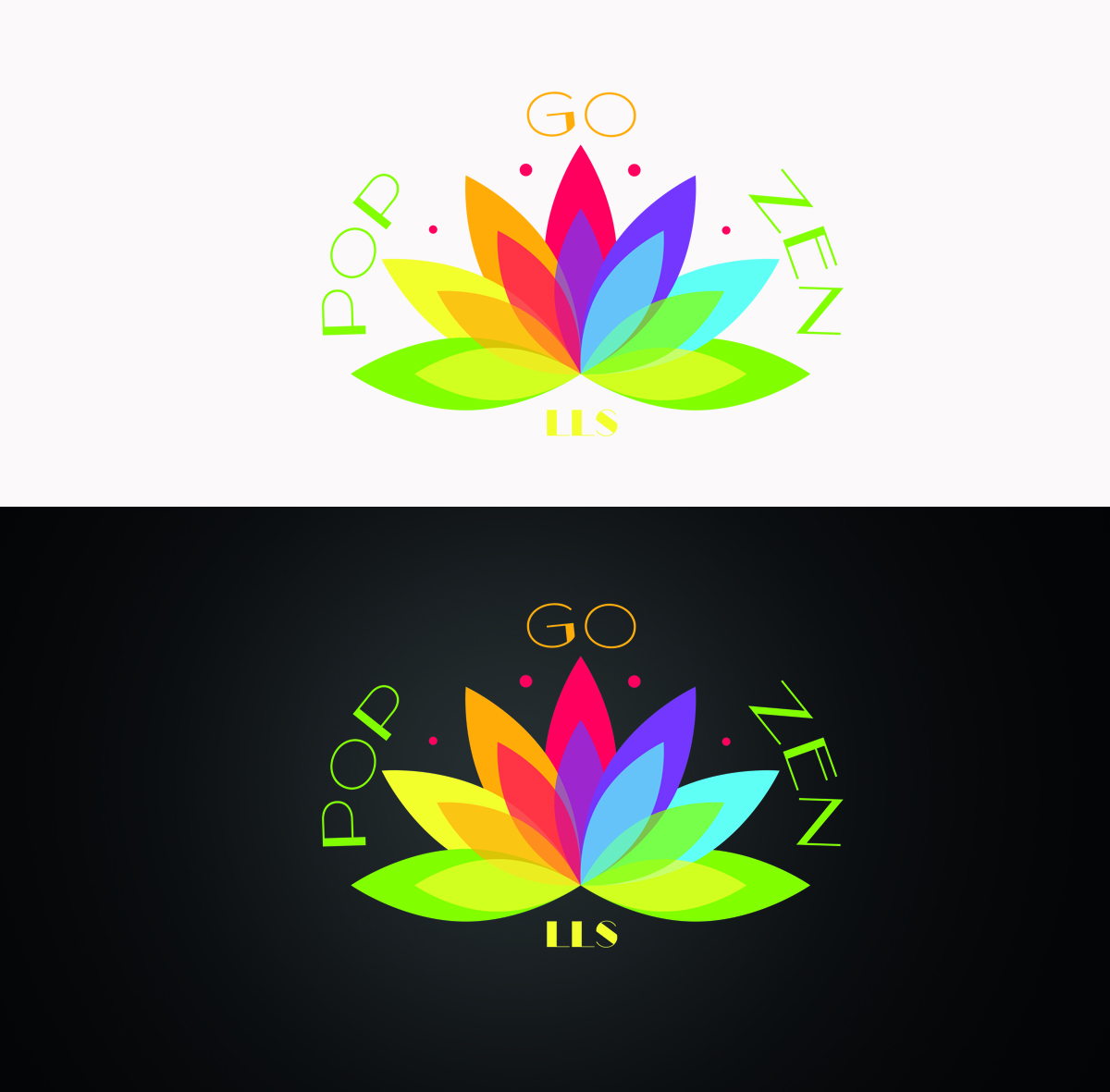 Logo Design by krokodila for Pop Go Zen | Design #5363851