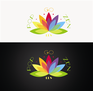Logo Design by krokodila for Pop Go Zen | Design: #5363851