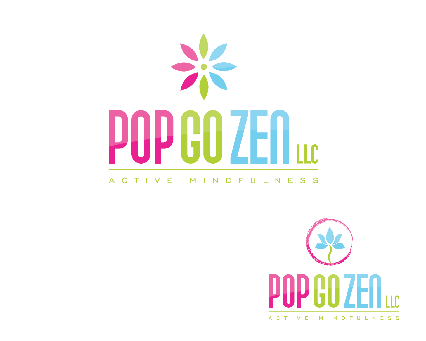 Logo Design by Pv_999 for Pop Go Zen | Design #5385719