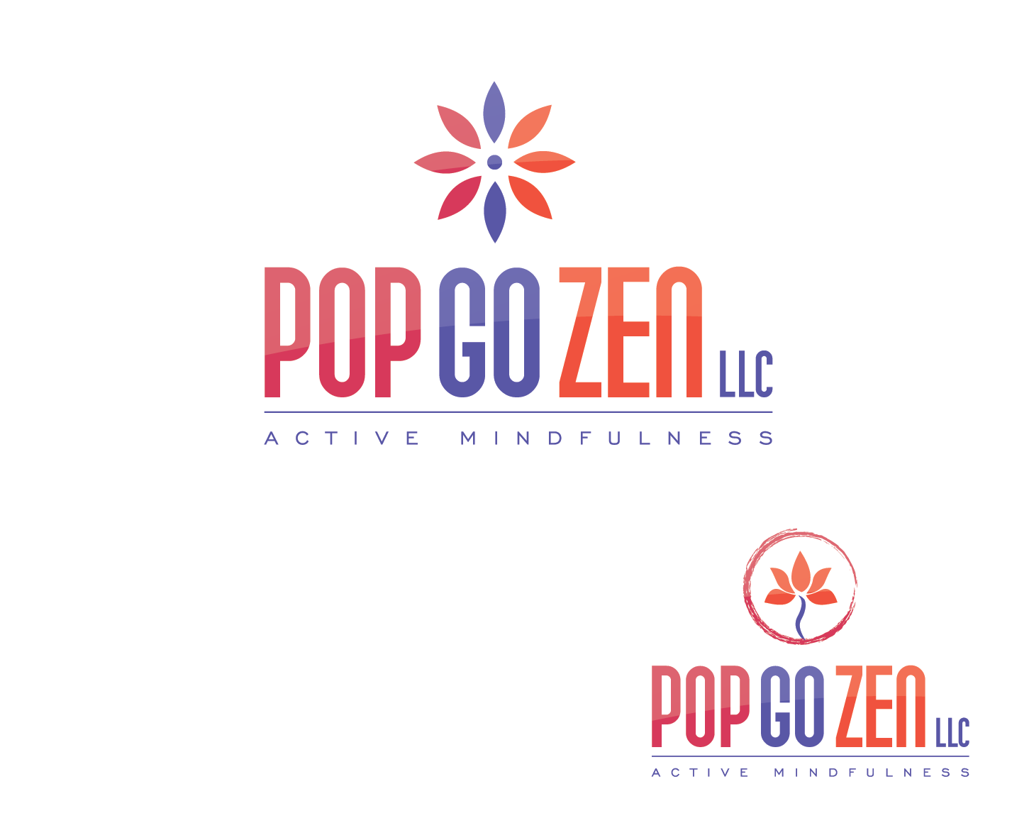 Logo Design by Pv_999 for Pop Go Zen | Design #5407662