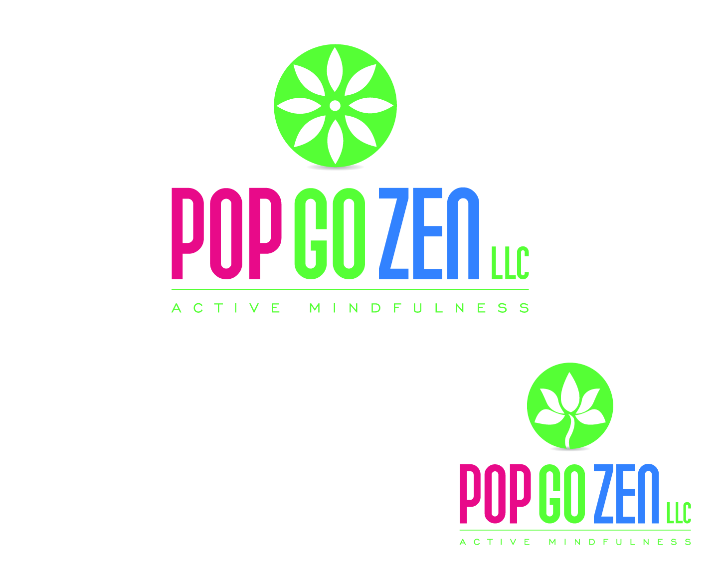 Logo Design by Pv_999 for Pop Go Zen | Design #5411707