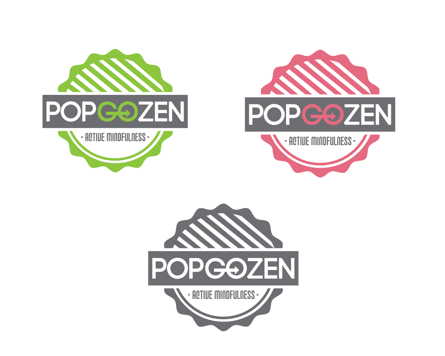 Logo Design by Pv_999 for Pop Go Zen | Design #5453039