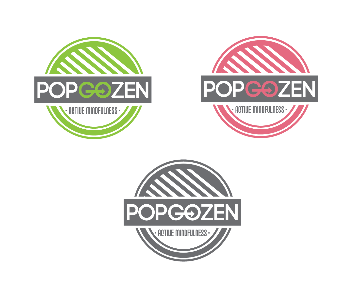 Logo Design by Pv_999 for Pop Go Zen | Design #5453094