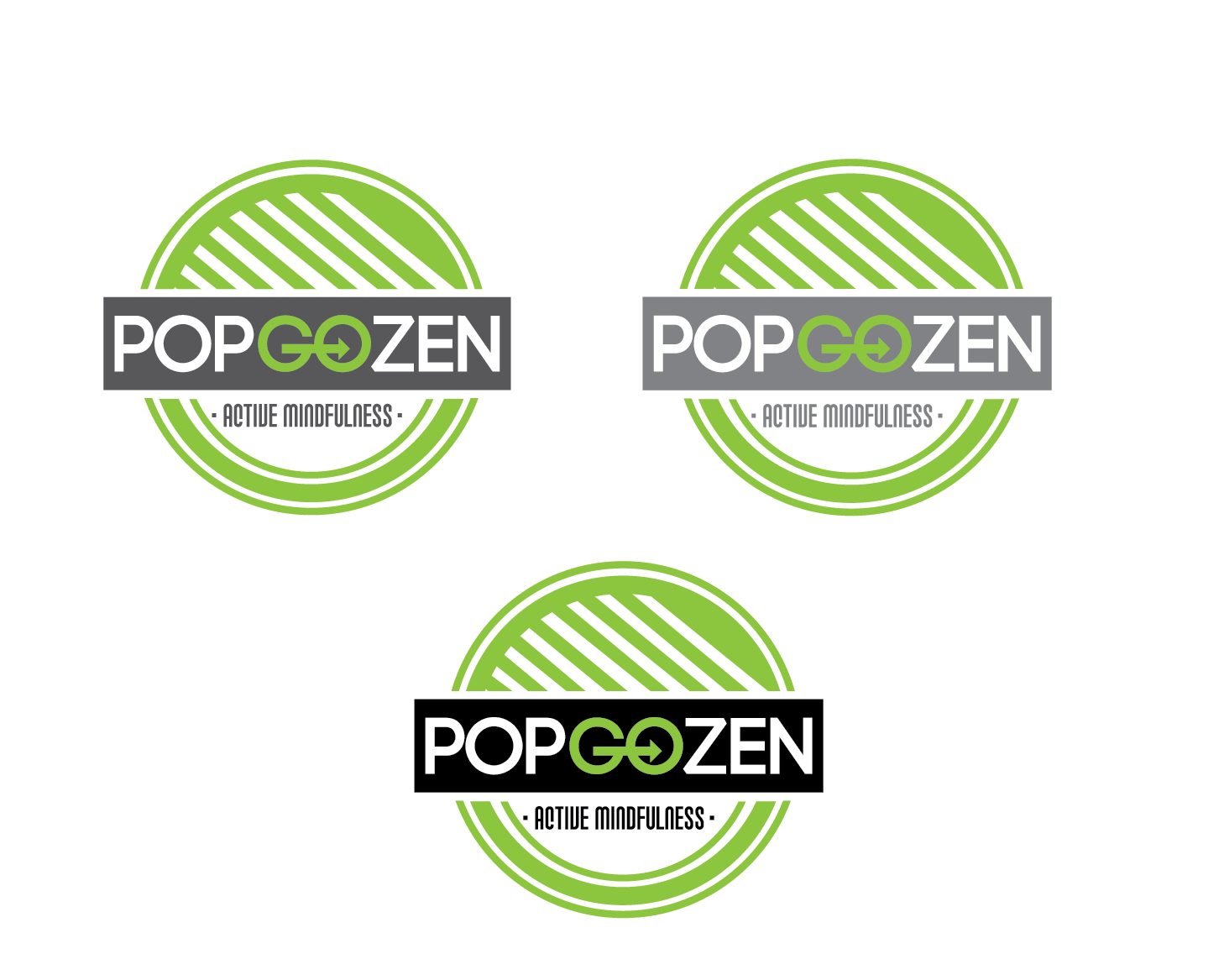 Logo Design by Pv_999 for Pop Go Zen | Design #5453404
