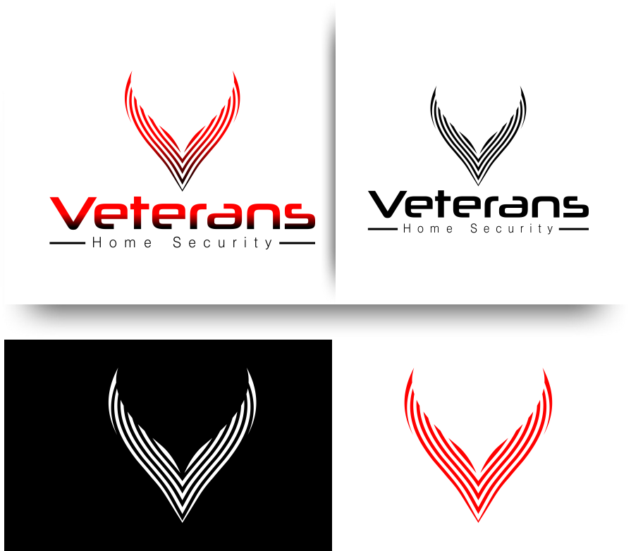 Diseño de Logo por rednixvenkat85 para Veterans Home Security, LLC | Diseño #5303986