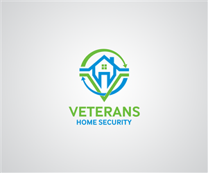 Logo Design by eagle for Veterans Home Security, LLC | Design #5340022