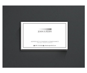 Business Card Design by 4AD for this project | Design: #5348048