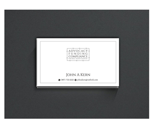 Business Card Design by 4AD for this project | Design: #5348062