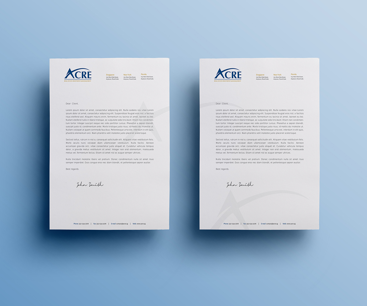 Letterhead Design by Owtee-TheDreamer. for this project | Design #5389631