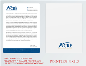 Letterhead Design by Pointless Pixels India for this project | Design: #5293910