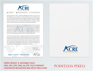 Letterhead Design by Pointless Pixels India for this project | Design: #5344810