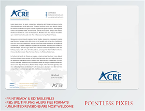 Letterhead Design by Pointless Pixels India for this project | Design: #5344825