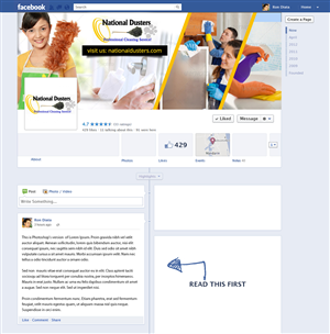 Facebook-Design von rdesign12 für dieses Projekt | Design: #5359404