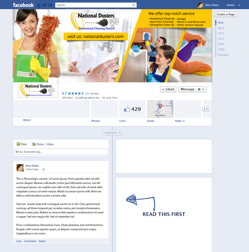 Facebook-Design von rdesign12 für dieses Projekt | Design #5360461
