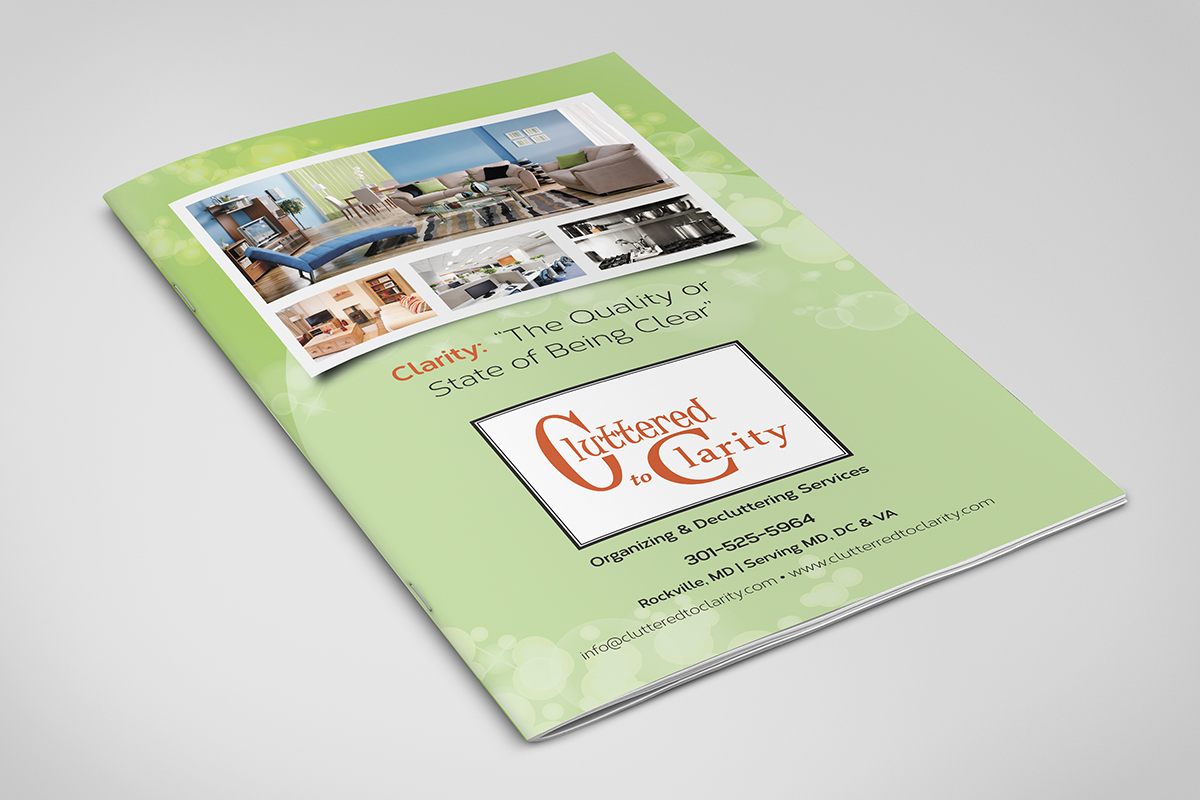 Design de Brochure par laxman2creative pour Cluttered to Clarity | Design #5345892