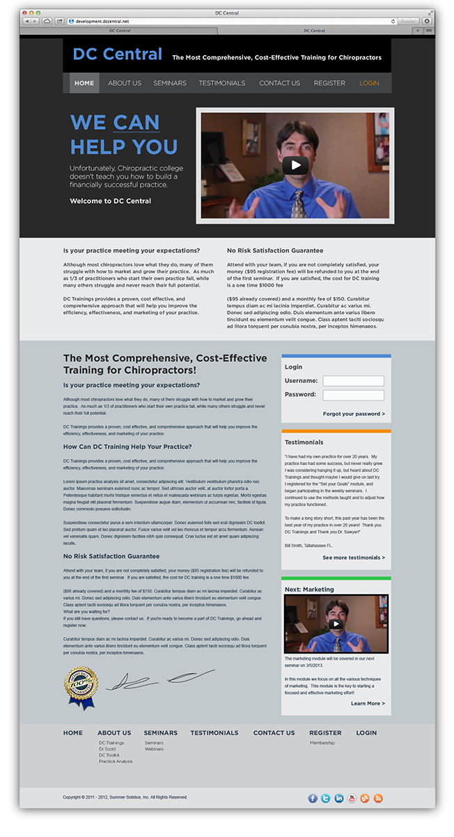 Web Design by BM for this project | Design #1499915