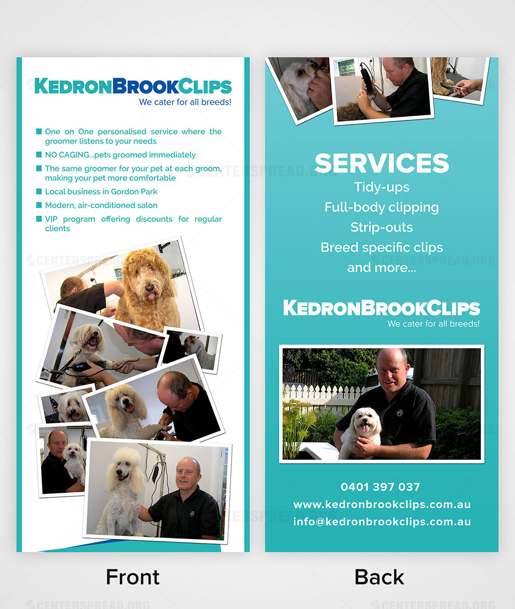 Flyer Design by CENTERSPREAD for Kedron Brook Clips | Design #5360378