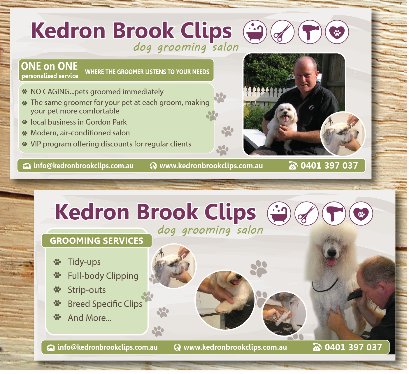 Flyer Design by alex989 for Kedron Brook Clips | Design #5315940