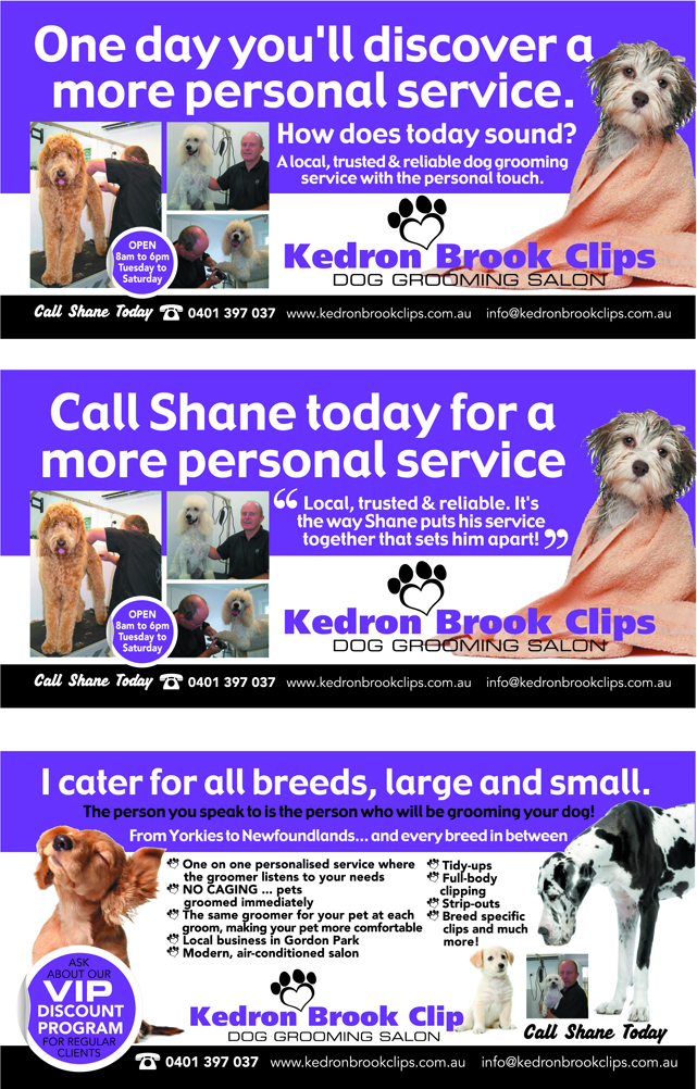 Flyer Design by the artworks for Kedron Brook Clips | Design #5346199