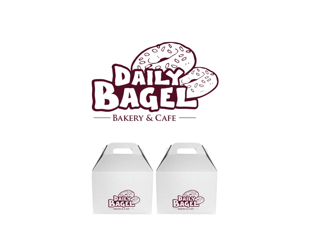 Logo Design by creative.visuals for Daily Bagel Cafe | Design #1531002