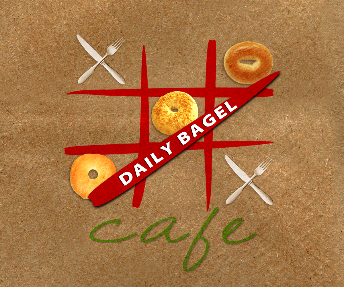 Logo-Design von WholeBranding® für Daily Bagel Cafe | Design #1479693