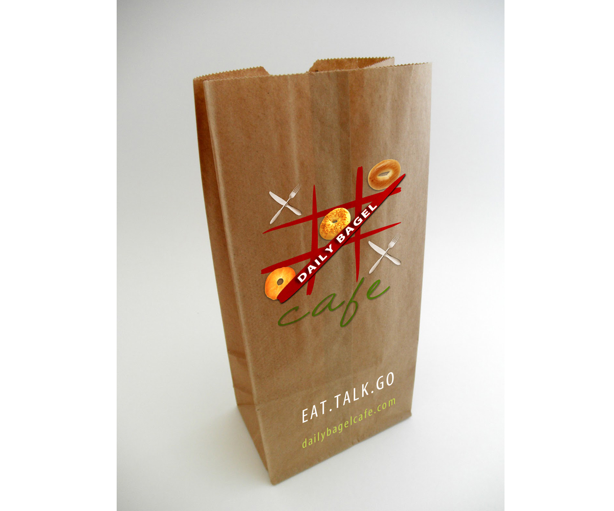 Logo-Design von WholeBranding® für Daily Bagel Cafe | Design #1479695