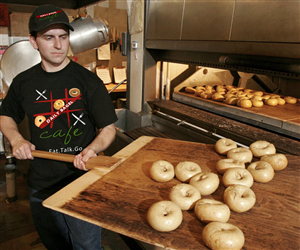 Logo Design by WholeBranding® for Daily Bagel Cafe | Design: #1479696