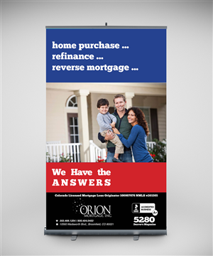Signage Design by senja for Orion Mortgage, Inc. | Design: #5313235