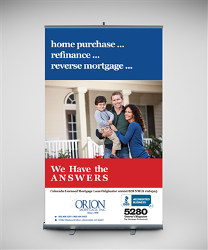 Signage Design by senja for Orion Mortgage, Inc. | Design: #5321753