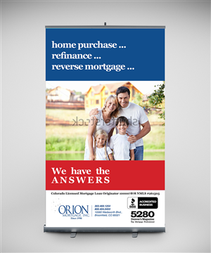 Signage Design by senja for Orion Mortgage, Inc. | Design: #5329971