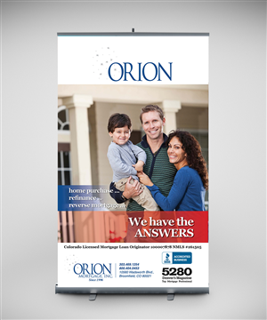 Signage Design by senja for Orion Mortgage, Inc. | Design: #5355435