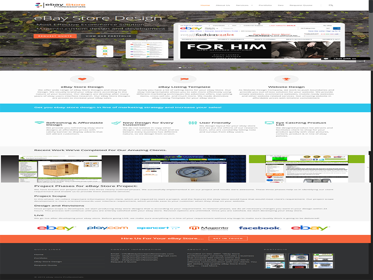 Web Design by Zeeshan for this project | Design #5343244