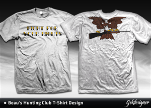 T-Shirt-Design von gekgrfx für Beaus Hunting Club | Design: #1485814