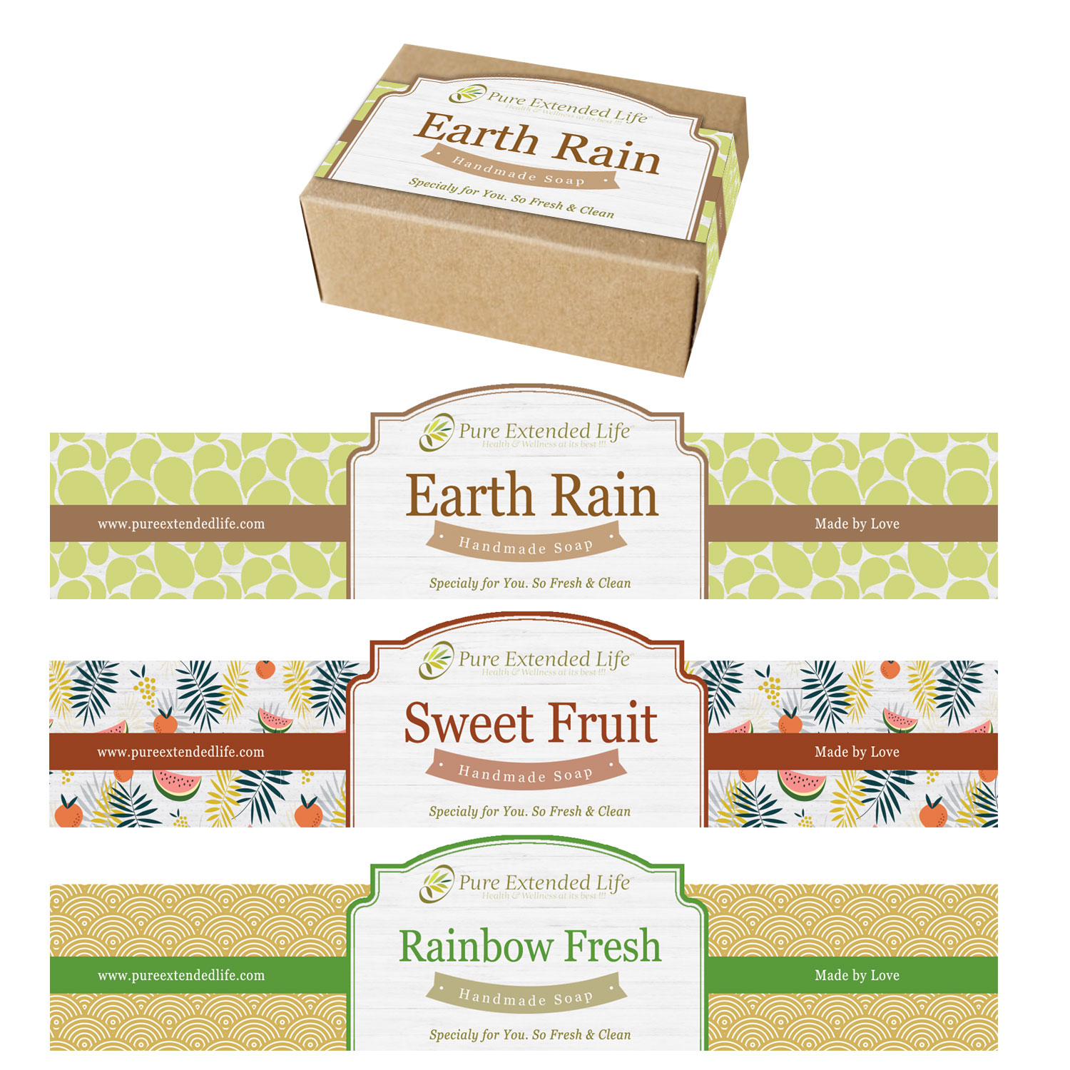 Label Design by ordelya.nicole for Pure Extended Life | Design #12747869