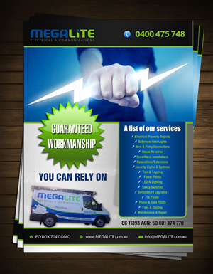 Flyer Design by ESolz Technologies for this project | Design #5304102