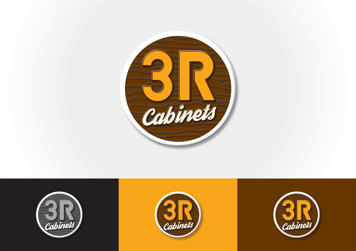 Logo Design by Katrina Goodwin for 3R Cabinets LLC | Design #5357040