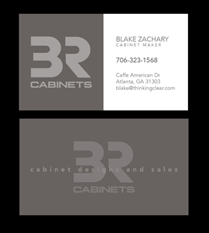 Logo Design by Blake Zachary for 3R Cabinets LLC | Design: #5342842