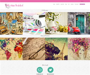 Wordpress Design by Lisa at Artful Prose