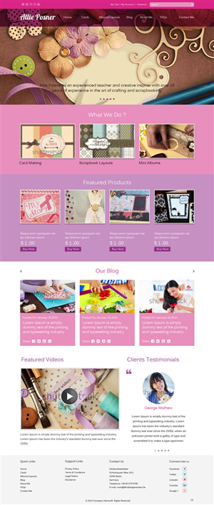 Wordpress Design by pb