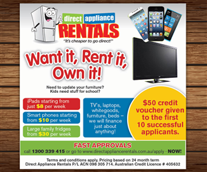 Newspaper Ad Design by saracdesigns for this project | Design: #5337617