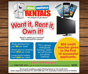 Newspaper Ad Design by saracdesigns for this project | Design: #5337619