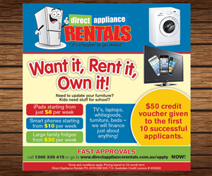 Newspaper Ad Design by saracdesigns for this project | Design: #5360260