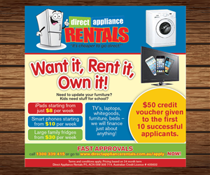 Newspaper Ad Design by saracdesigns for this project | Design: #5360265