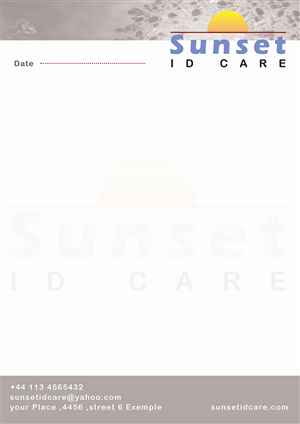 Logo Design by softvitals for Sunset ID CARE PA | Design: #5319204