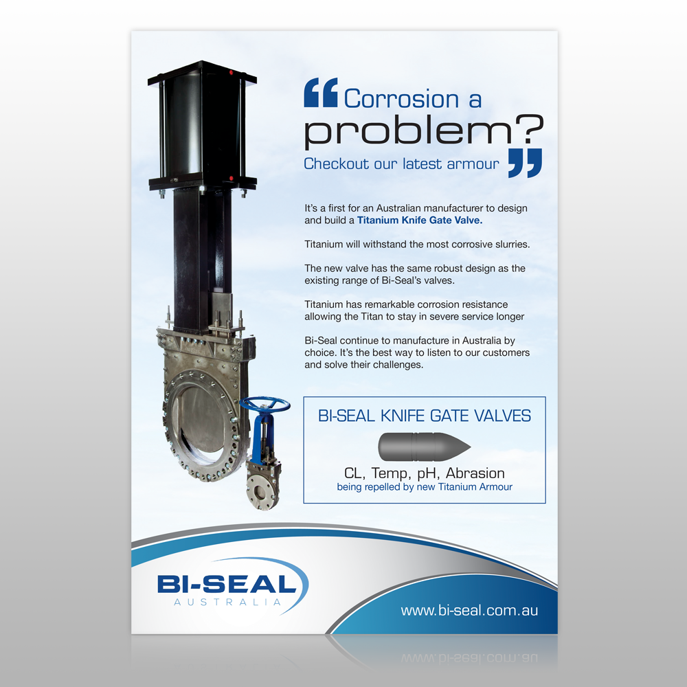 Advertisement Design by Mon01 for Bi-Seal Australia | Design #5509481