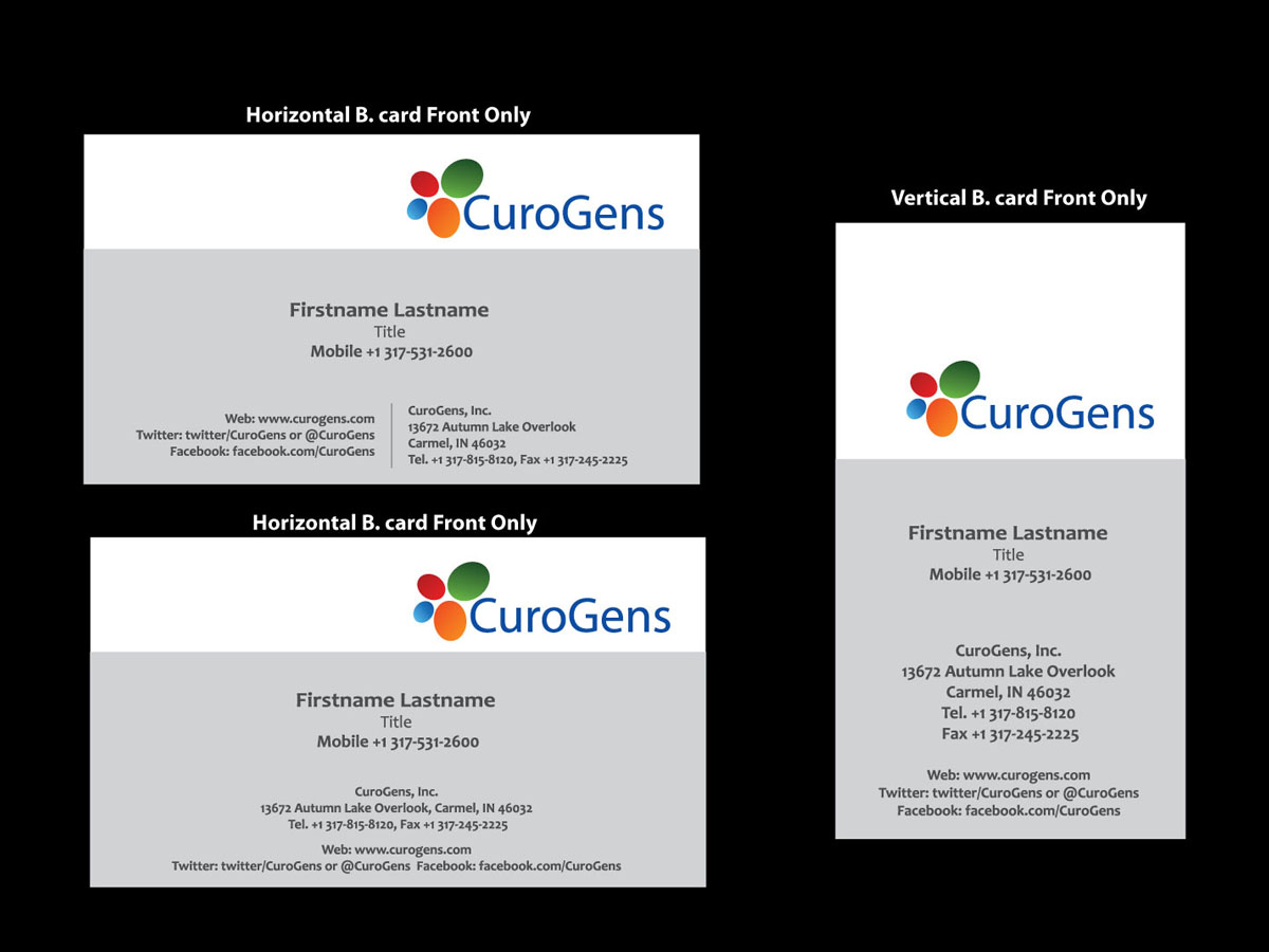 Graphic Design by Creativecognate for CuroGens, Inc. | Design #1485134
